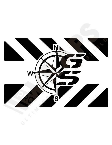 Wind Rose Trunk Sticker