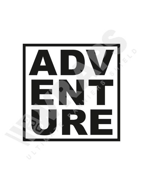 ADV ENT URE sticker