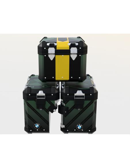 037.01 Green Yellow Yoga Belt YT GR STR