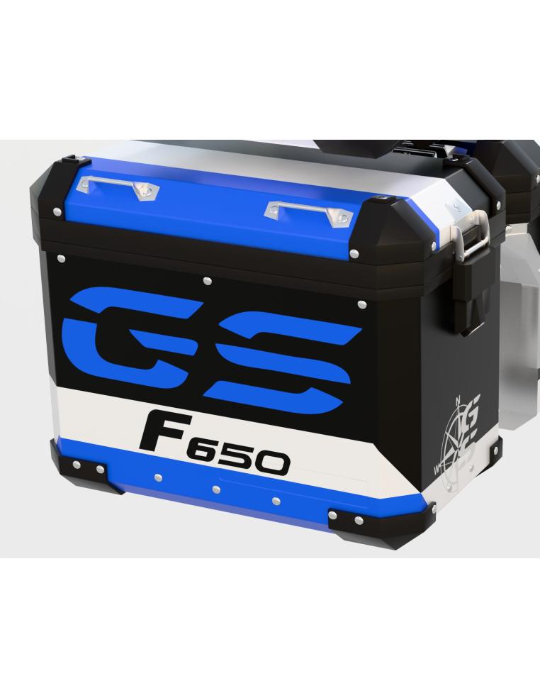 043.01 F650 Addicted Blue White BL BU TR