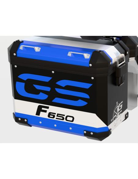 043.01 F650 Addicted Blue White BL BU TR