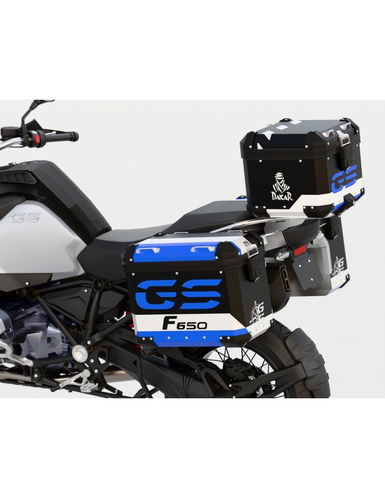 043.01 F650 Addicted Blue White BL BU TR