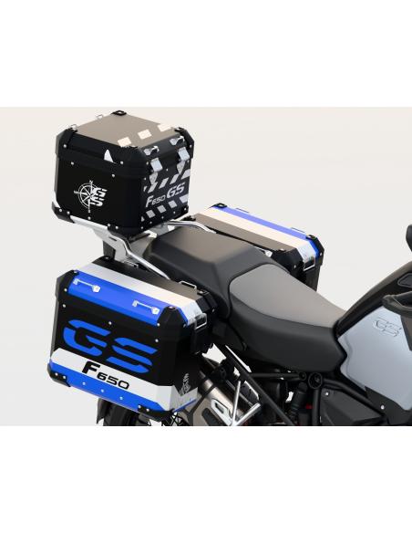 043.01 F650 Addicted Blue White BL BU TR