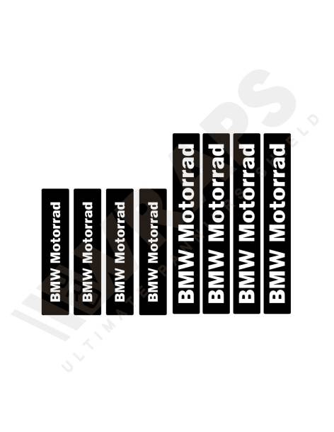 Stickers for the edges of the set of BMW OEM motorcycle...