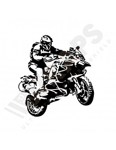 BMW Off Road Motorcyclist Stickers