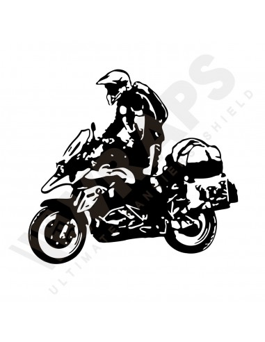 BMW Off Road Motorcyclist Stickers 2