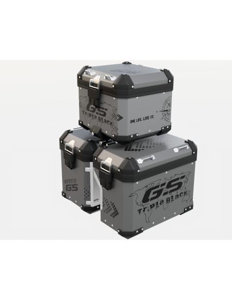 044.01 Triple Black on Grey Trip GT BL