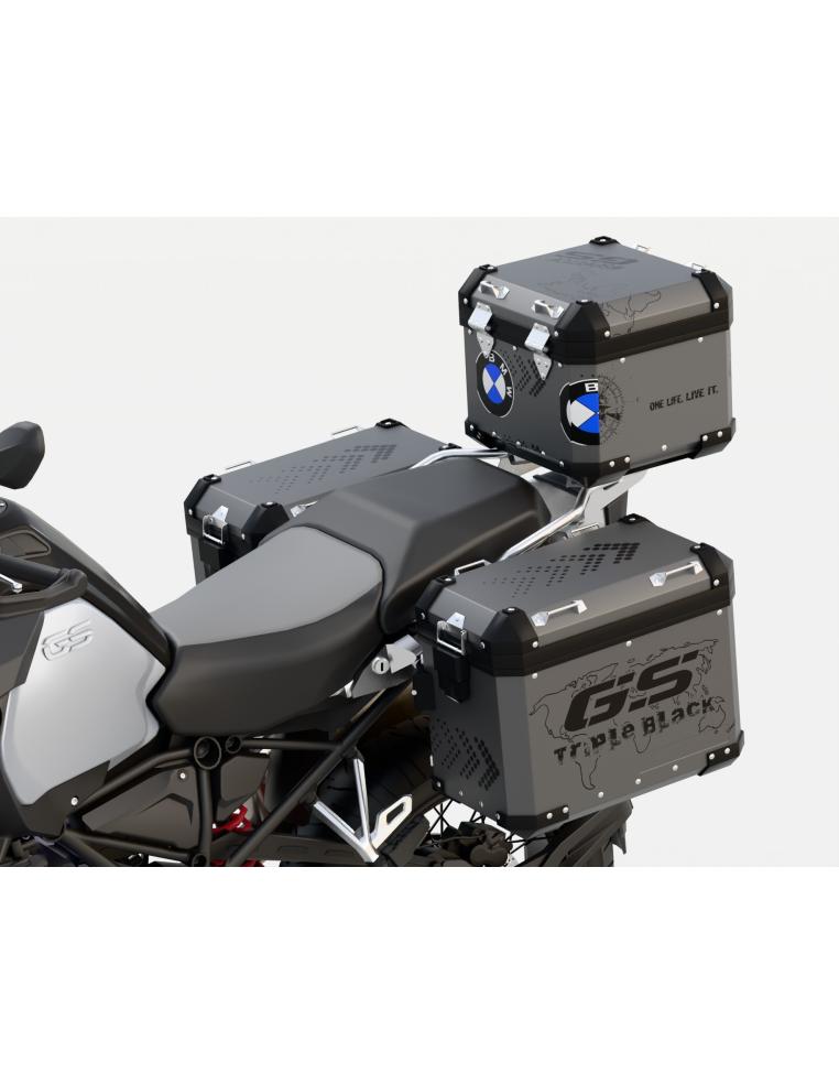 044.01 Triple Black on Grey Trip GT BL