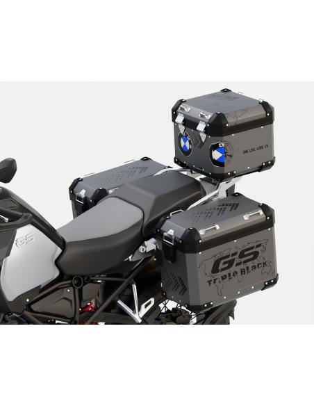 044.01 Triple Black on Grey Trip GT BL