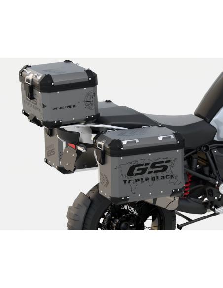 044.01 Triple Black on Grey Trip GT BL