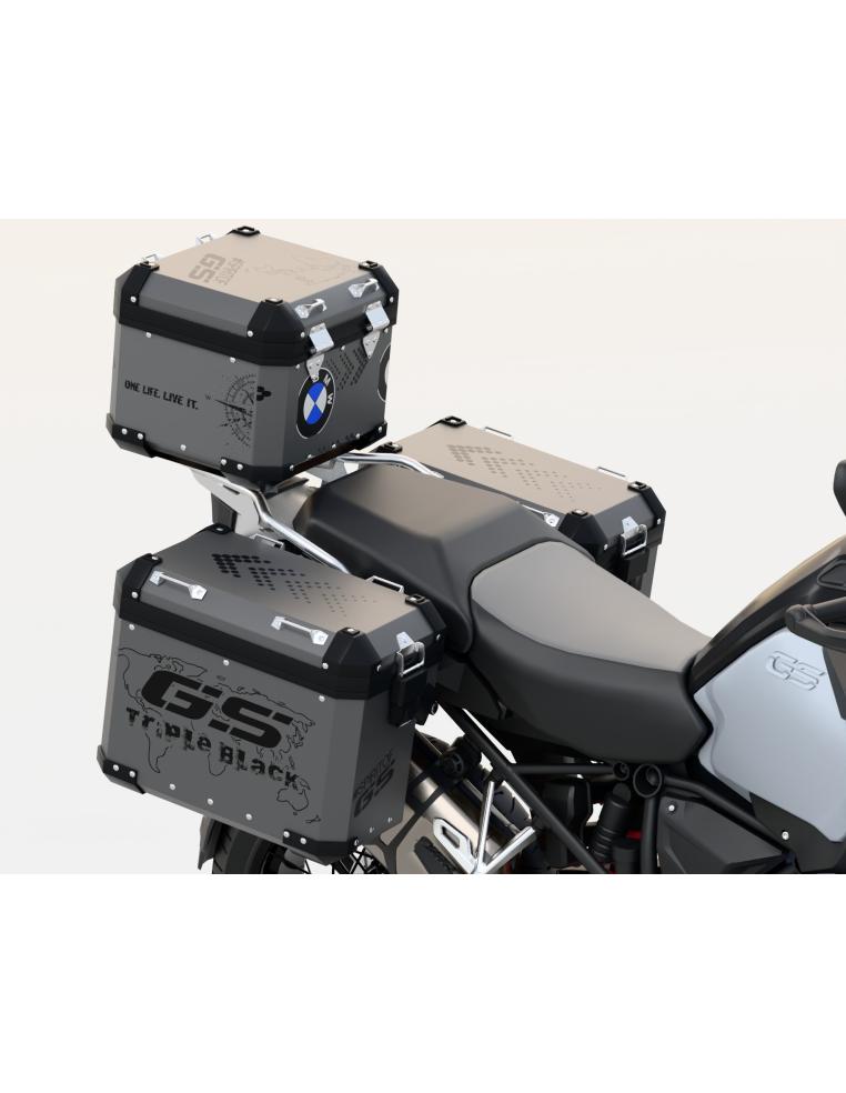 044.01 Triple Black on Grey Trip GT BL