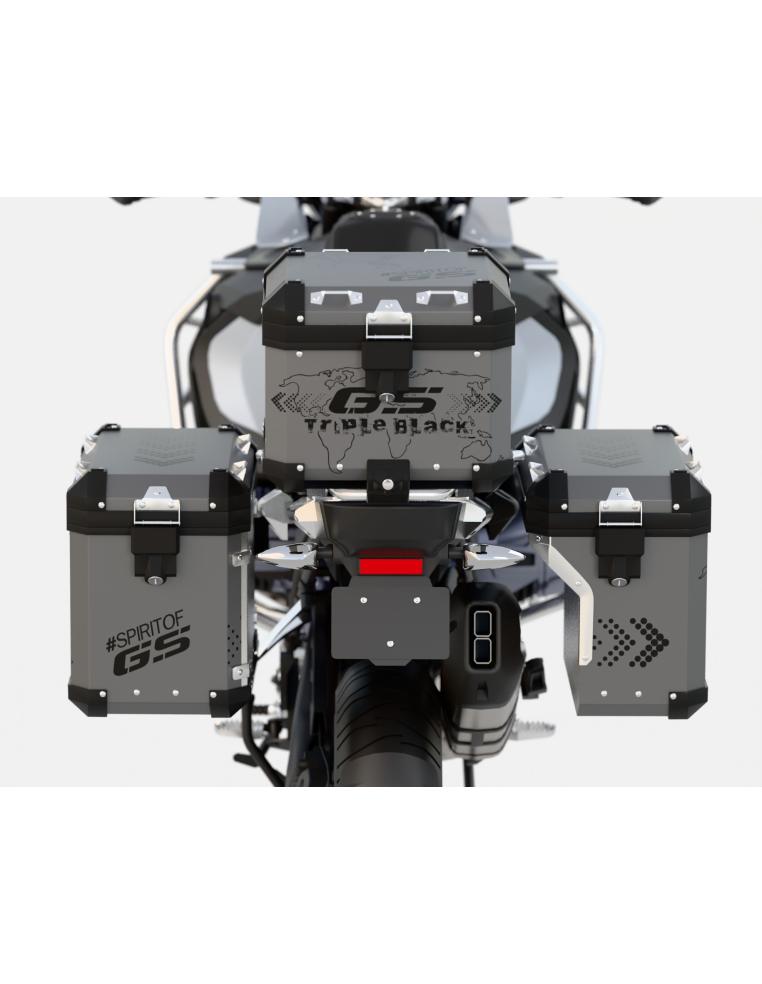 044.01 Triple Black on Grey Trip GT BL