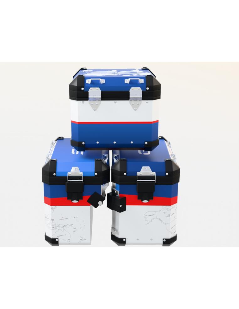 053.01Blue Leaf F Model BL WH RD