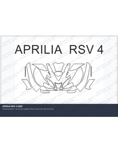 PPF Template - APRILIA RSV 4 2009