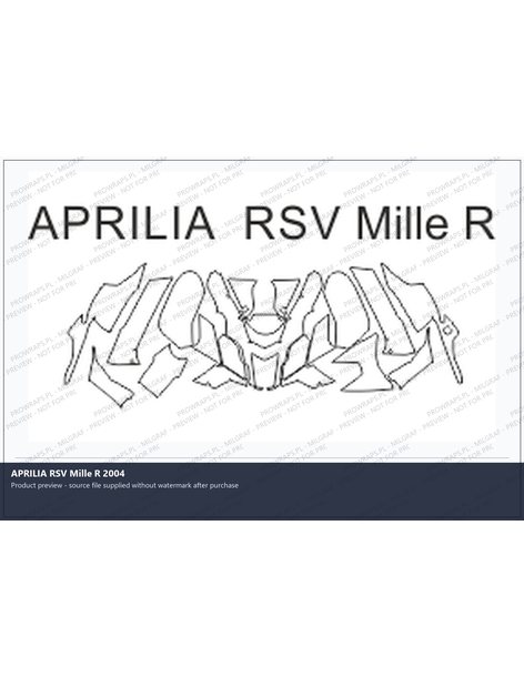 PPF Template - APRILIA RSV Mille R 2004