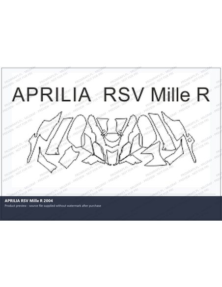 PPF Template - APRILIA RSV Mille R 2004