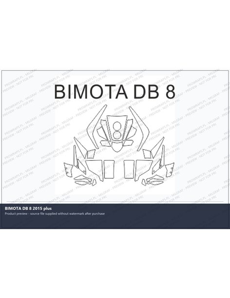 PPF Template - BIMOTA DB 8 2015 plus