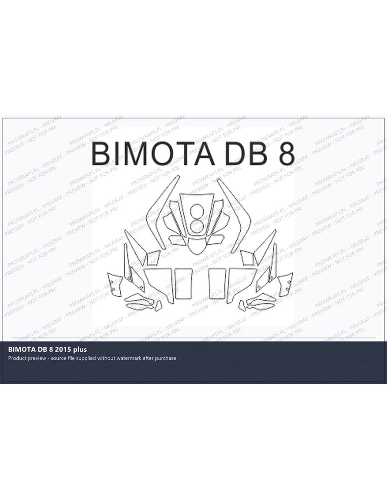 PPF Template - BIMOTA DB 8 2015 plus