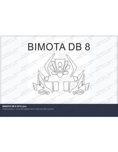 PPF Template - BIMOTA DB 8 2015 plus