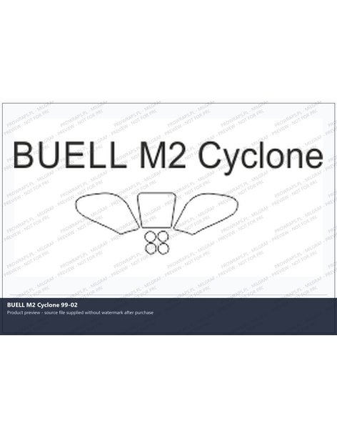 PPF Template - BUELL M2 Cyclone 99-02