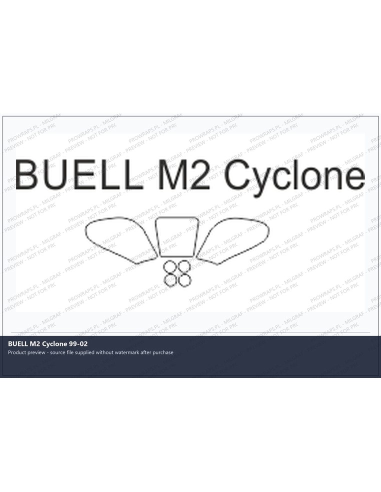 PPF Template - BUELL M2 Cyclone 99-02