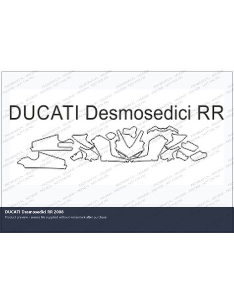 PPF Template - DUCATI Desmosedici RR 2008