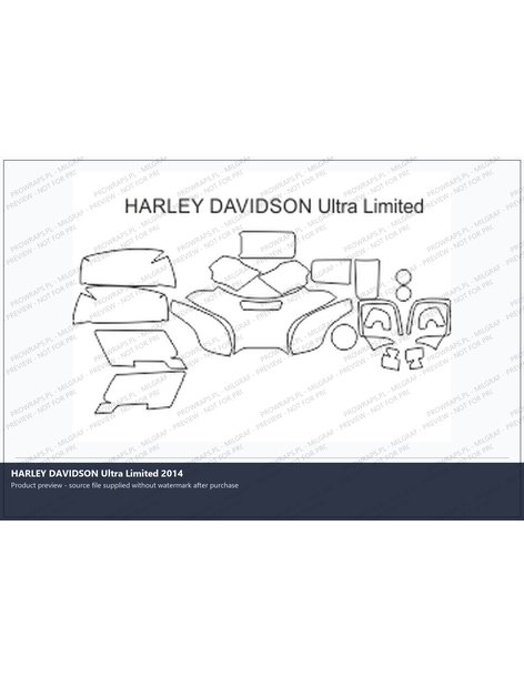PPF Template - HARLEY DAVIDSON Ultra Limited 2014