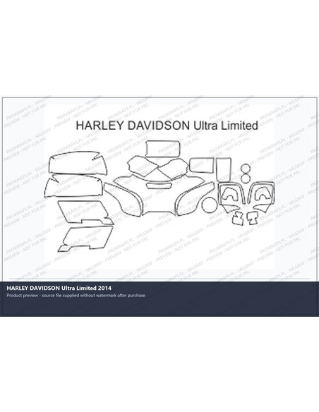 PPF Template - HARLEY DAVIDSON Ultra Limited 2014