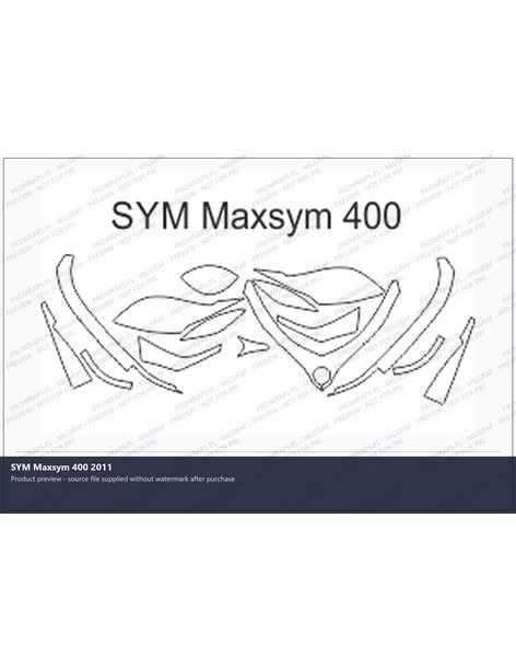 PPF Template - SYM Maxsym 400 2011