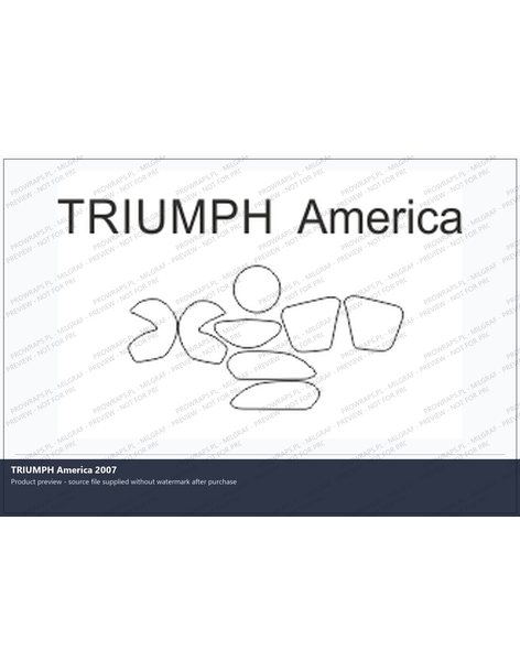 PPF Template - TRIUMPH America 2007