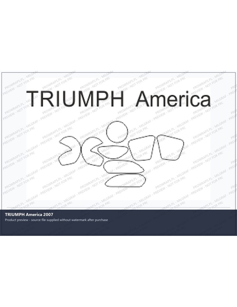 PPF Template - TRIUMPH America 2007