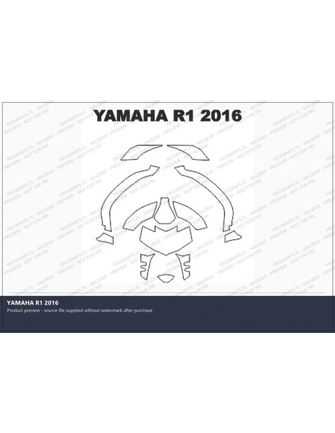 PPF Template - YAMAHA R1 2016