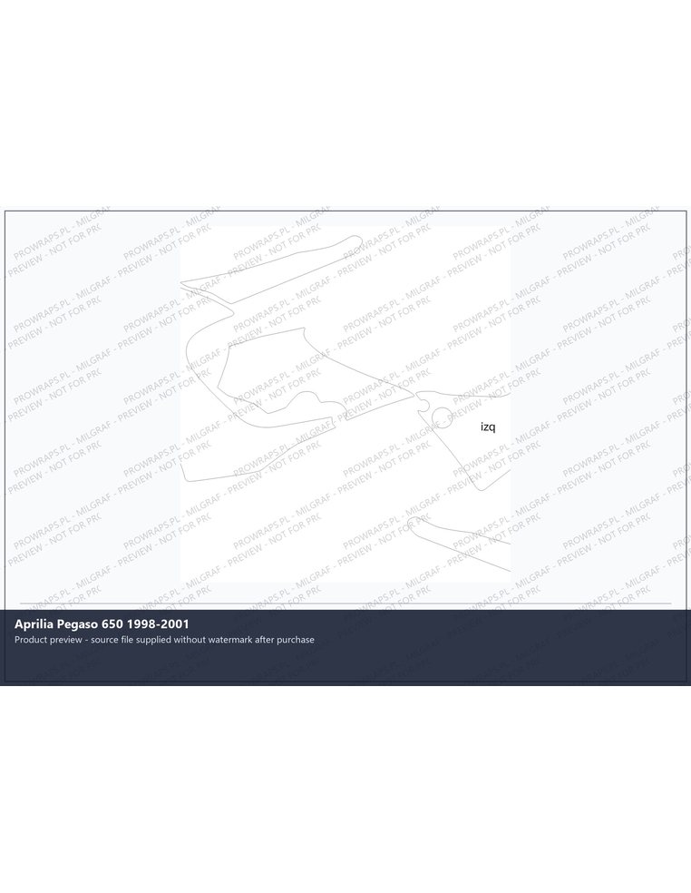 PPF Template - APRILLIA PEGASO 650 98-01