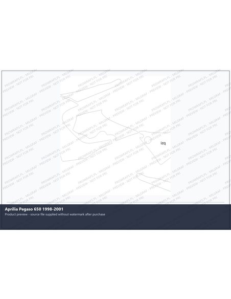 PPF Template - APRILLIA PEGASO 650 98-01