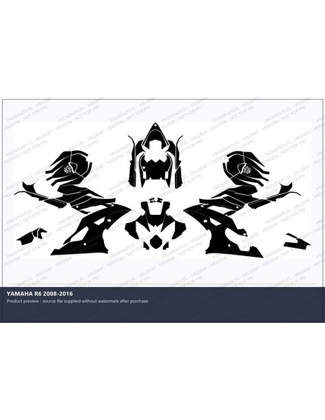 PPF Template - YAMAHA R6 2008-2016