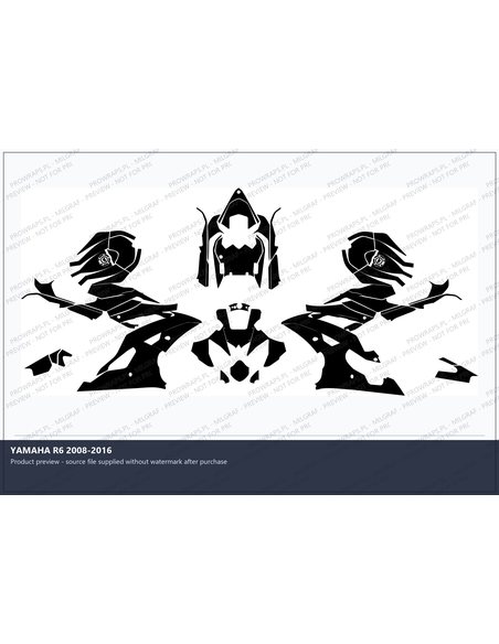 PPF Template - YAMAHA R6 2008-2016