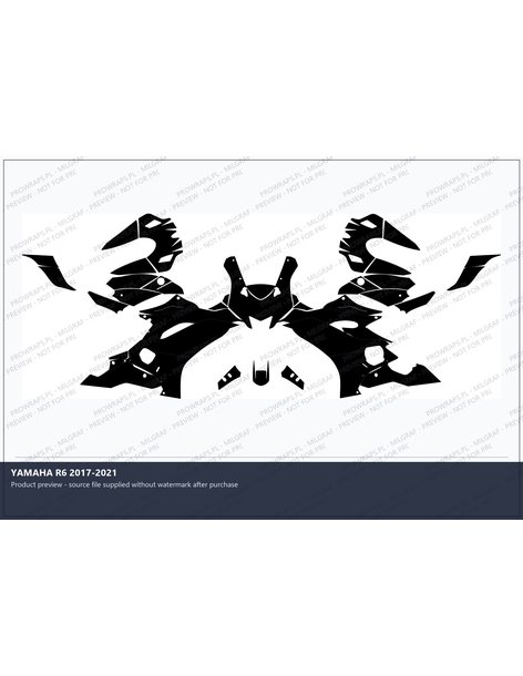 PPF Template - YAMAHA R6 2017-2021