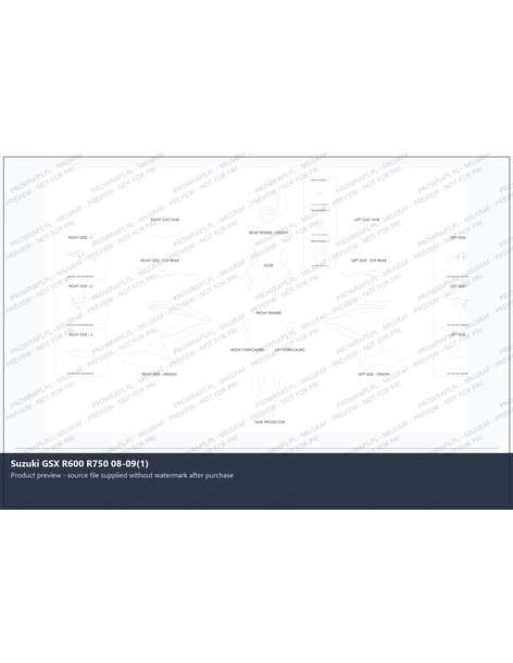 PPF Template - Suzuki GSX R600 R750 08-09(1)
