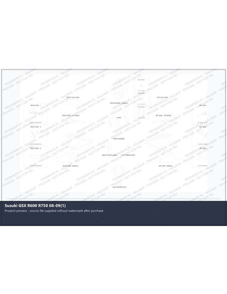 PPF Template - Suzuki GSX R600 R750 08-09(1)