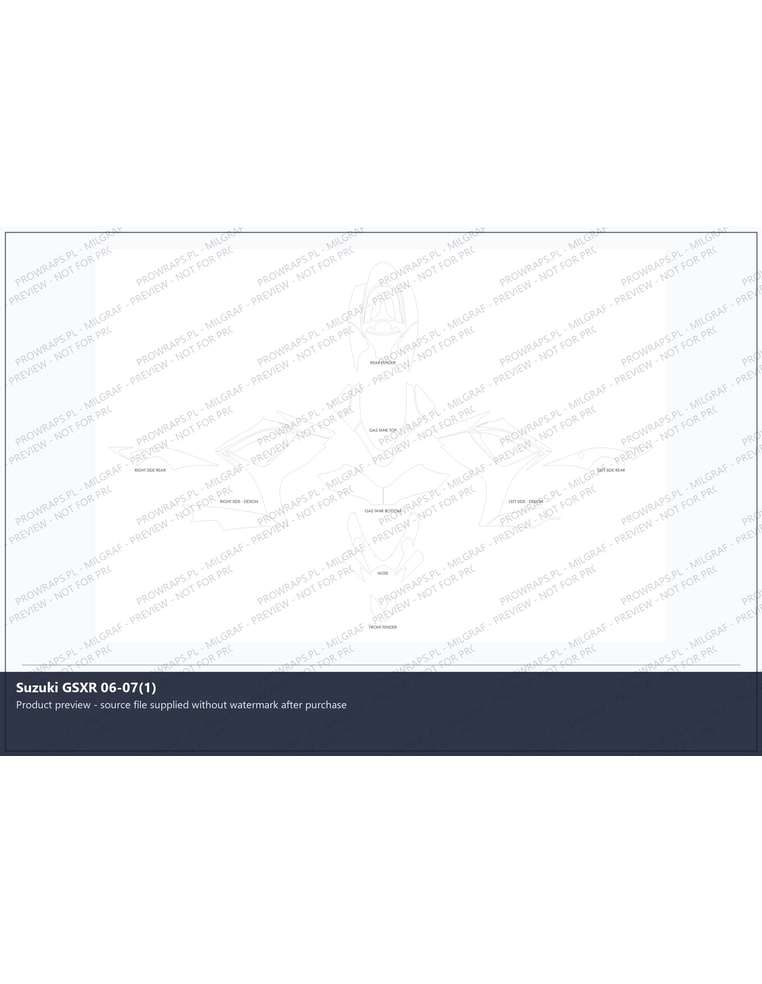 PPF Template - Suzuki GSXR 06-07(1)
