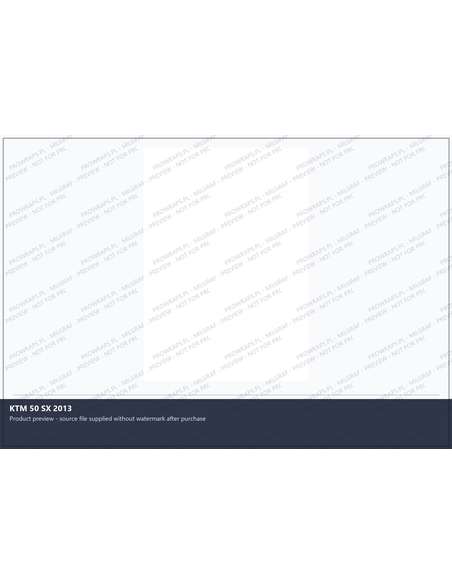 PPF Template - KTM 50 SX 2013