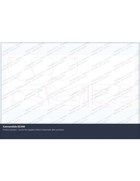 PPF Template - Cannondale EC440