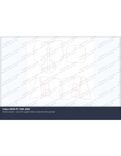 PPF Template - Cobra CM50 P3 1989-2002