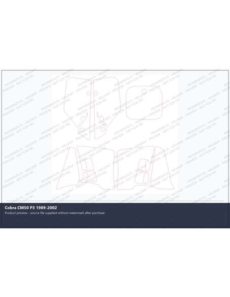 PPF Template - Cobra CM50 P3 1989-2002