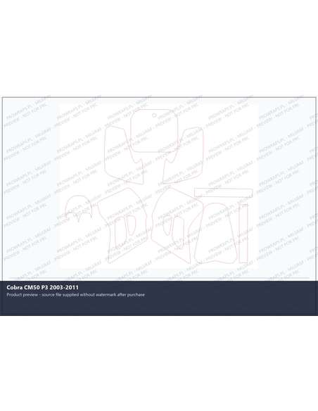 PPF Template - Cobra CM50 P3 2003-2011