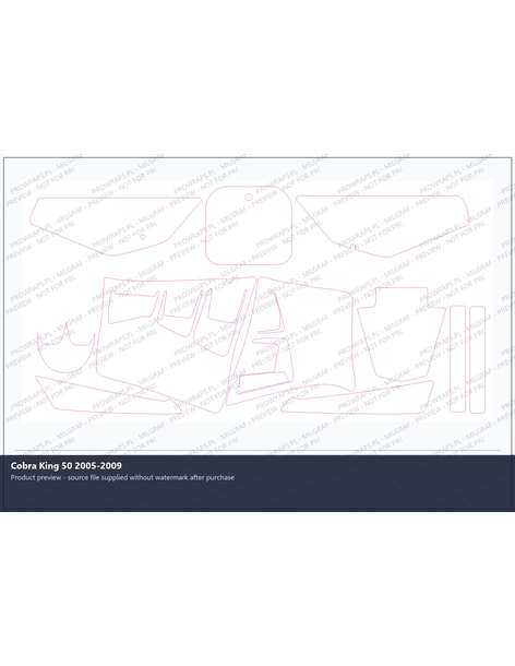 PPF Template - Cobra King 50 2005-2009