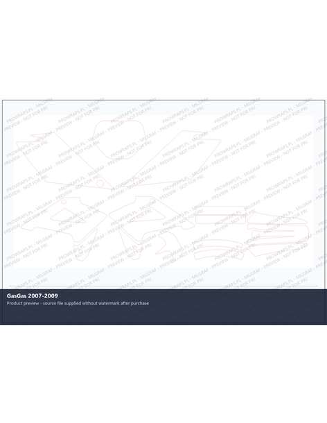 PPF Template - GasGas 2007-2009