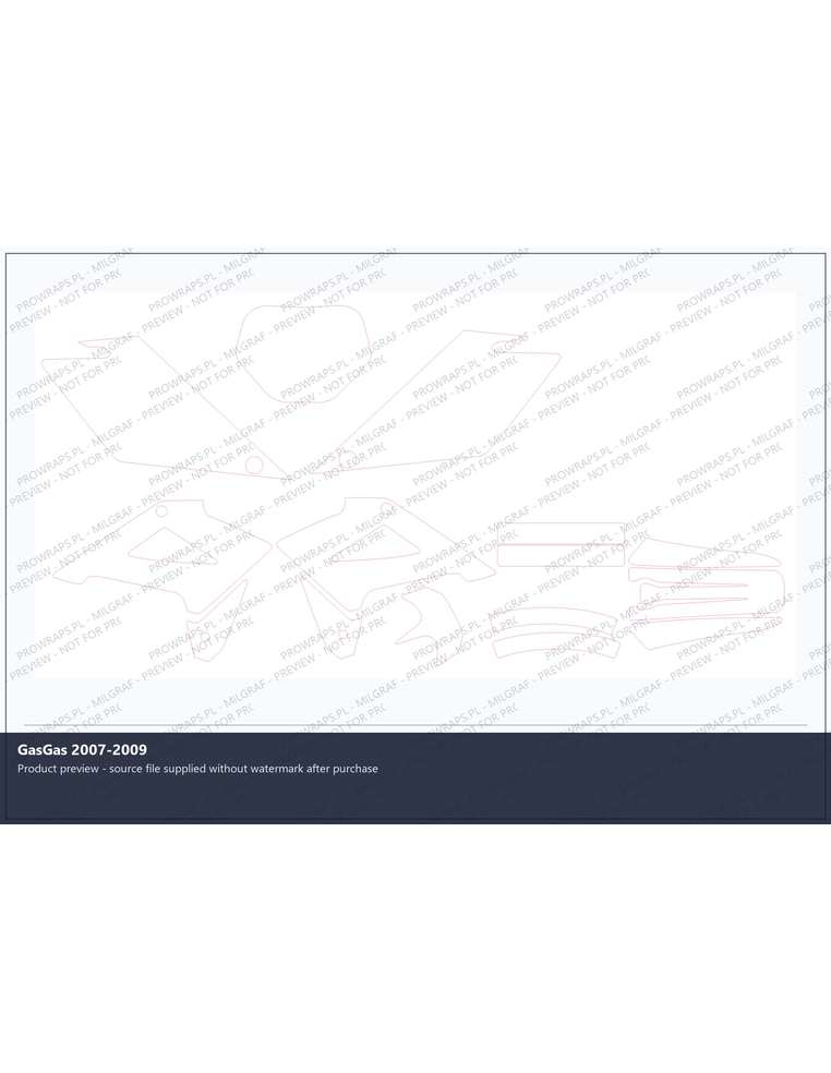 PPF Template - GasGas 2007-2009