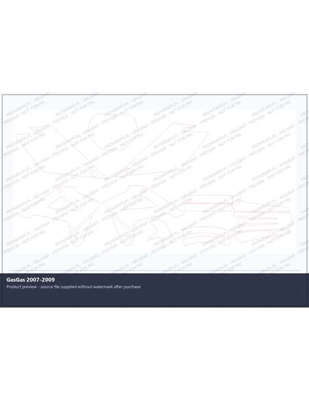 PPF Template - GasGas 2007-2009