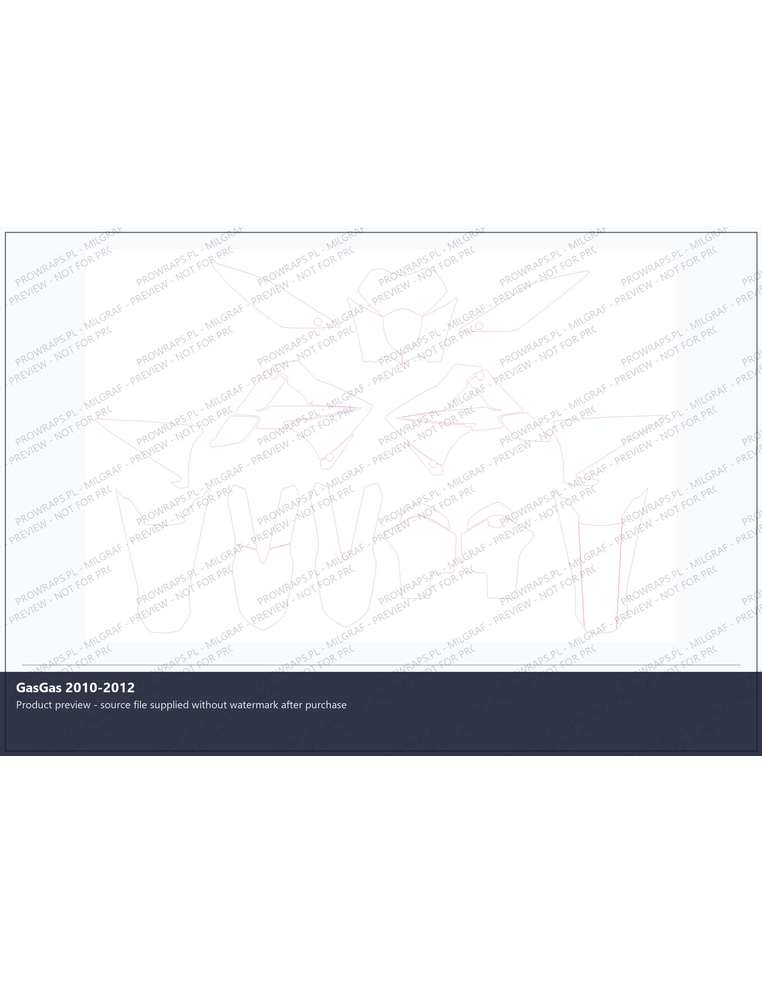 PPF Template - GasGas 2010-2012